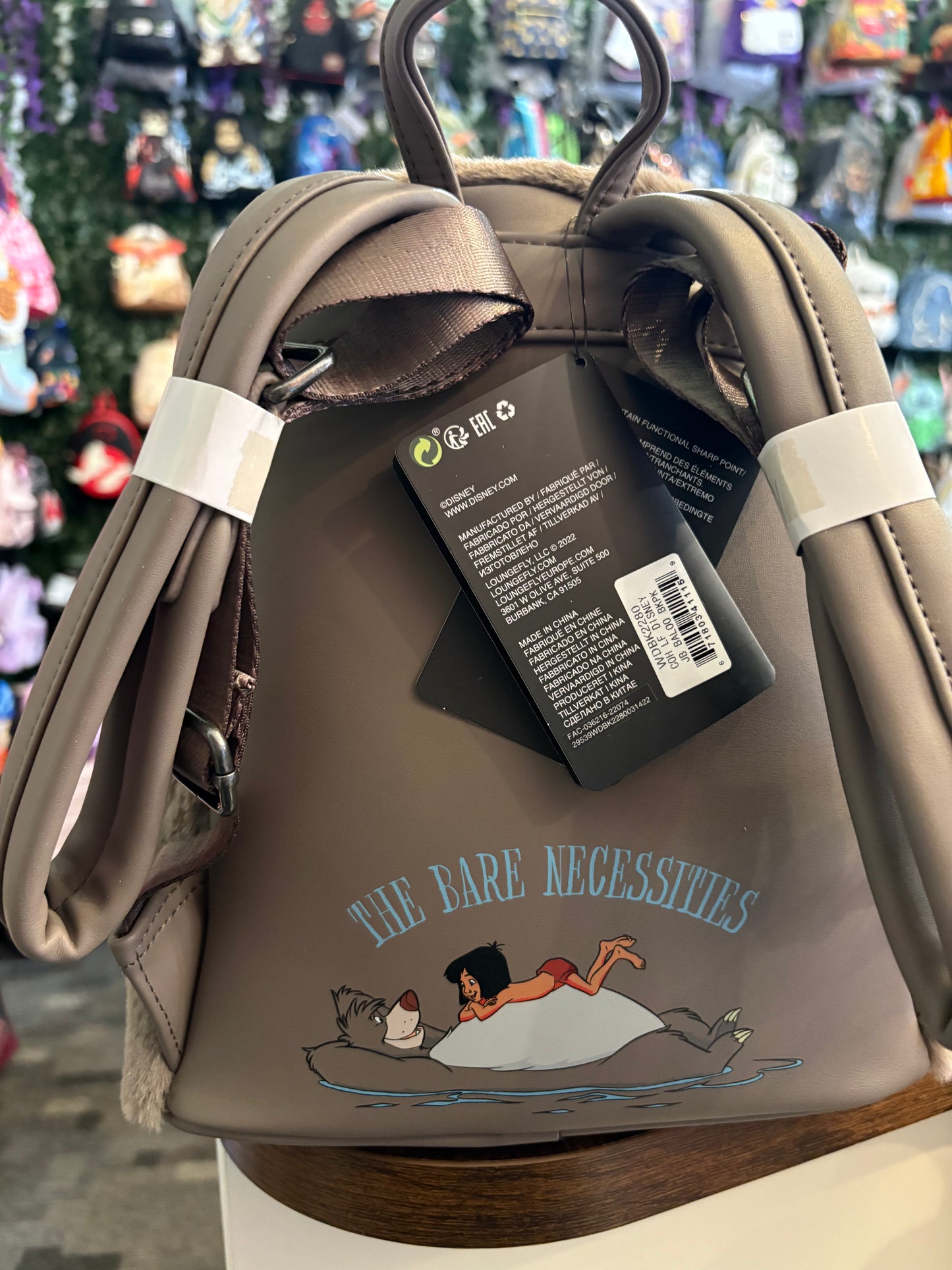 Loungefly Disney Jungle Book Baloo Mini Backpack