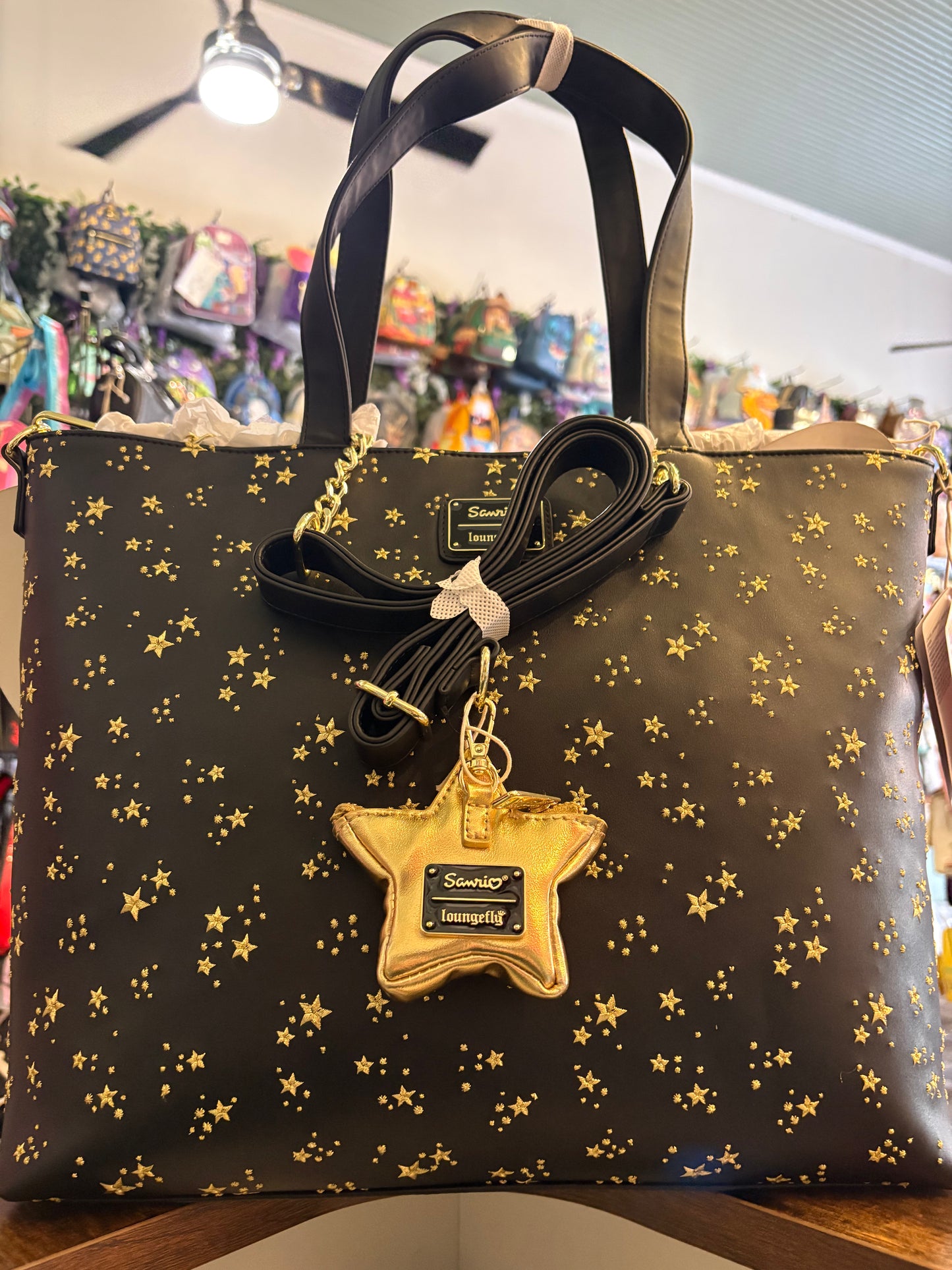 Loungefly Sanrio Chococat tote bag with coin purse