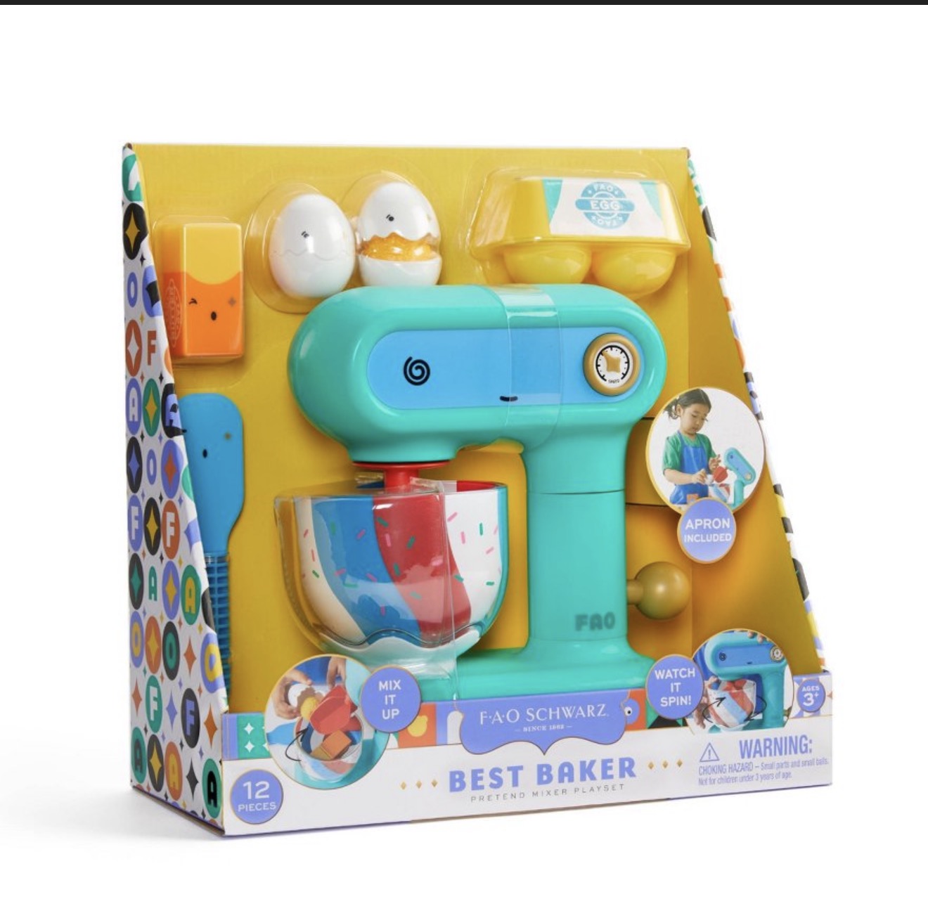 FAO Schwarz Best Baker Pretend Mixer
