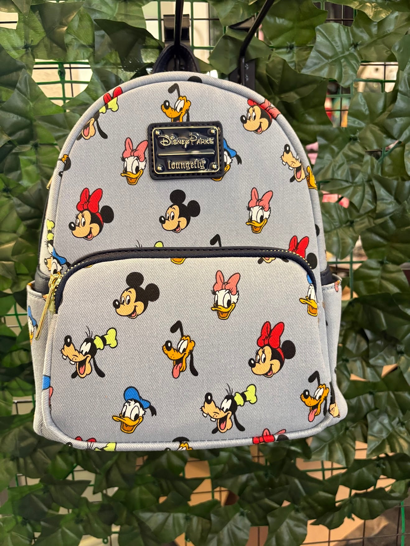 Loungefly Disney Parks Mickey & Friends AOP Sensational 6 Mini Backpakc