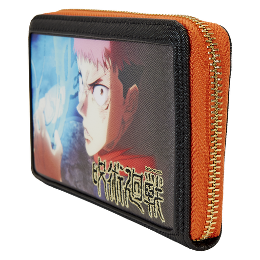 Loungefly Jujutsu Kaisen Yuji Itadori Zip Around Wallet