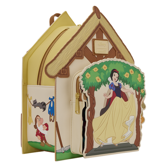 Loungefly Disney Snow White Cottage Mini Backpack