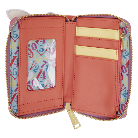 Loungefly Disney Alice in Wonderland White Rabbit Zip Around Wallet