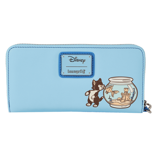 Loungefly Pinocchio Blue Fairy Lenticular Wristlet Wallet