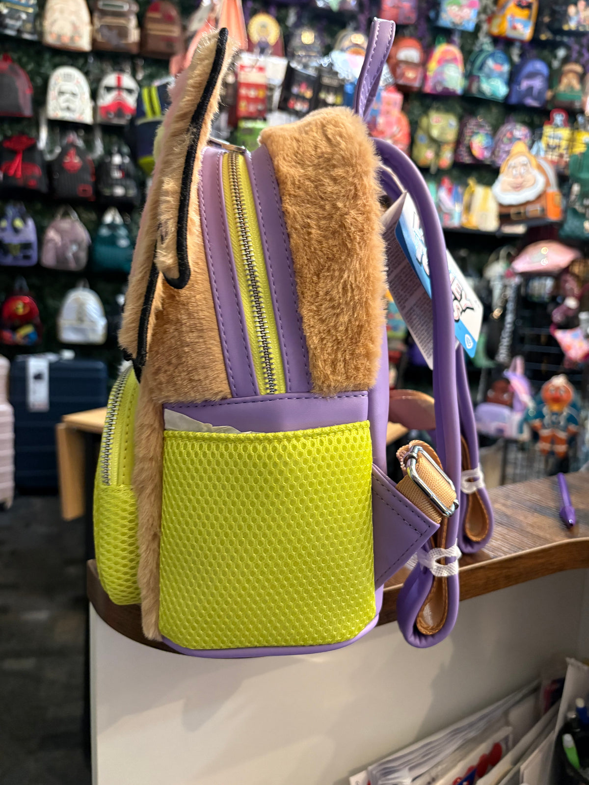 Loungefly Looney Tunes Lola Bunny Plush Mini Backpack
