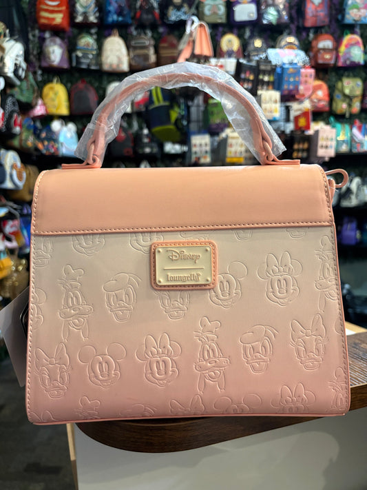 Loungefly Disney Mickey & Friends Crossbody Blush pink