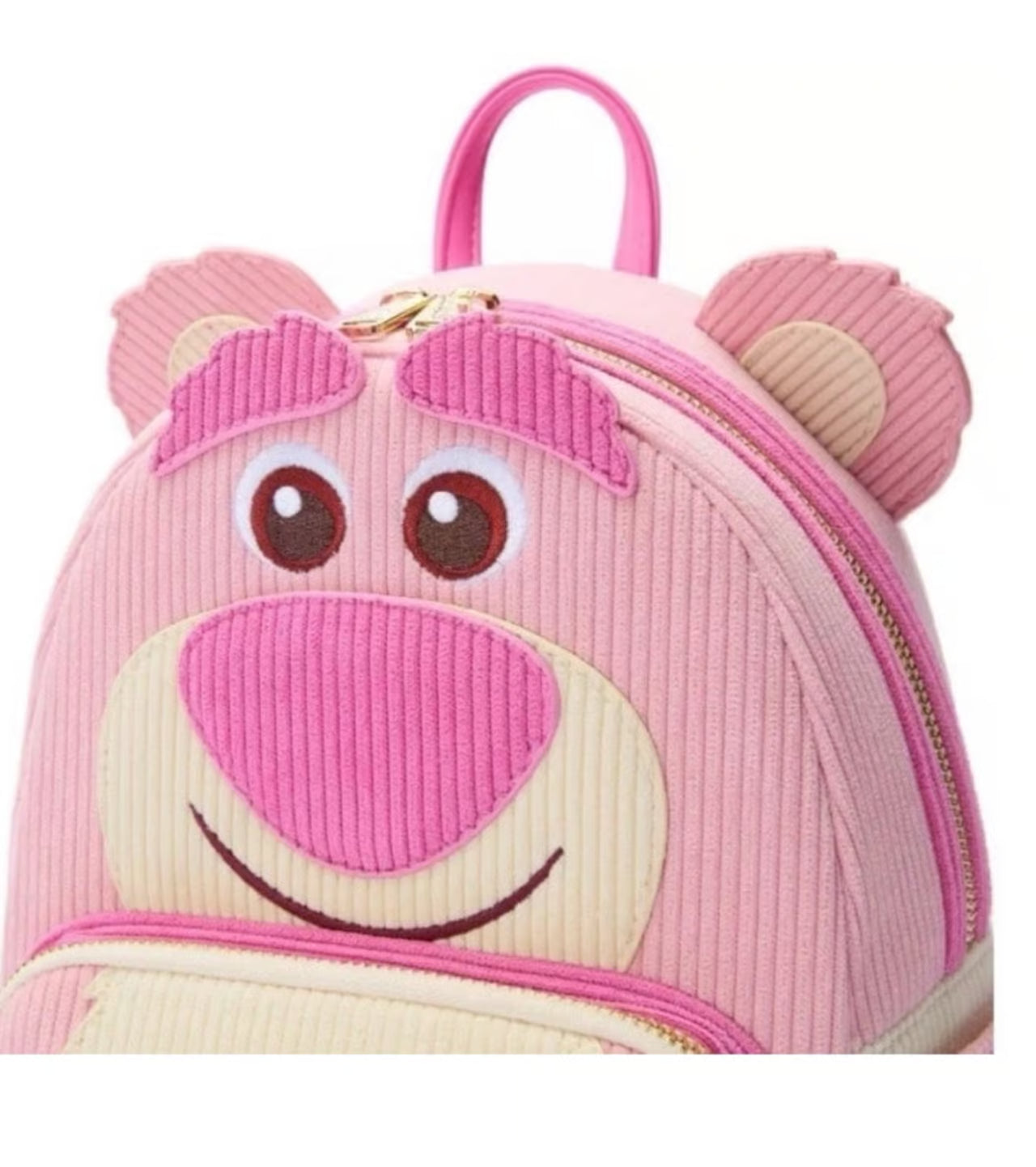Loungefly Disney Parks Lotso Toy Story Chenille Collection Mini Backpack