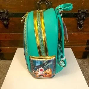 Loungefly Disney Beauty and the Beast Belle Ladder Mini Backpack