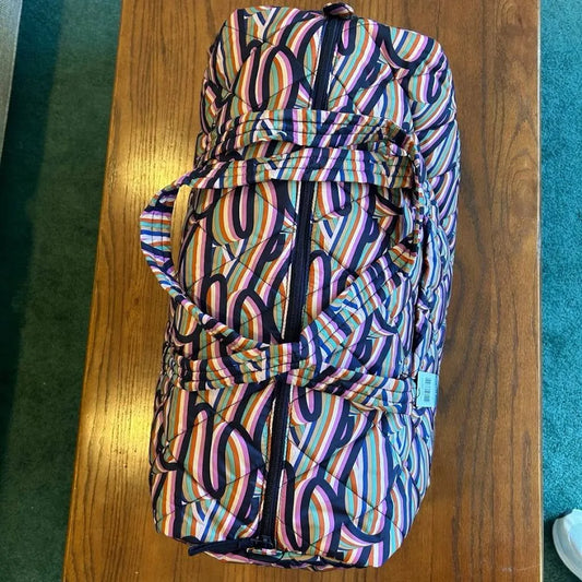 Vera Bradley Large Weekender Travel Duffel - Retro Ribbon