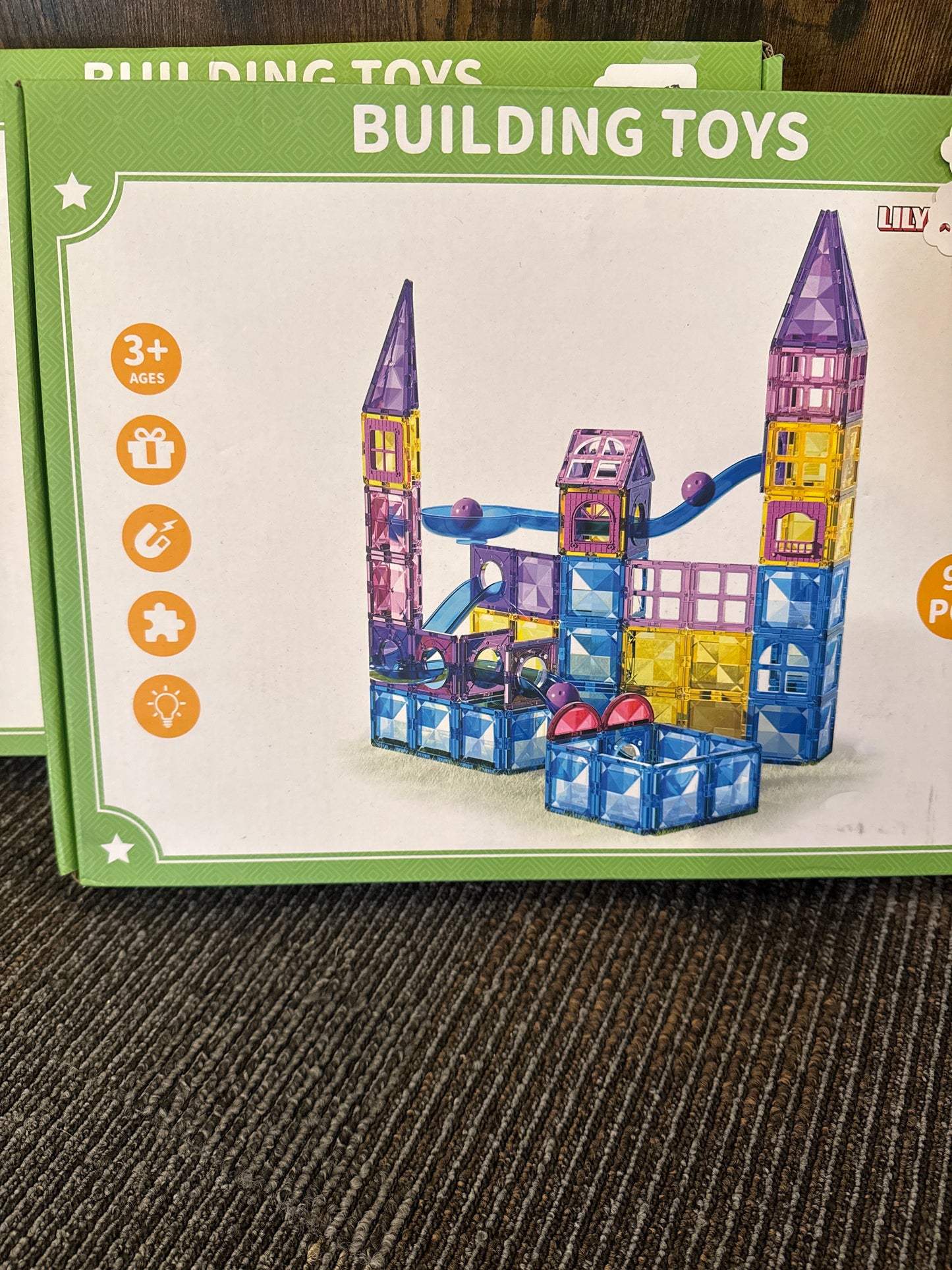 Lily Buds magnetic building tiles