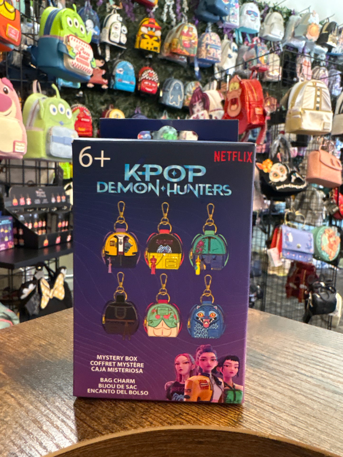Loungefly K-Pop Demon Mystery Box Bag Charm
