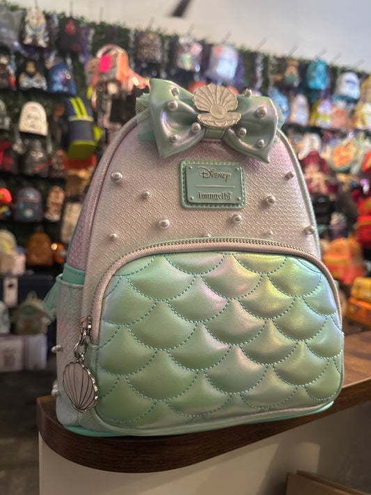 Little Mermaid Pearls Loungefly backpack
