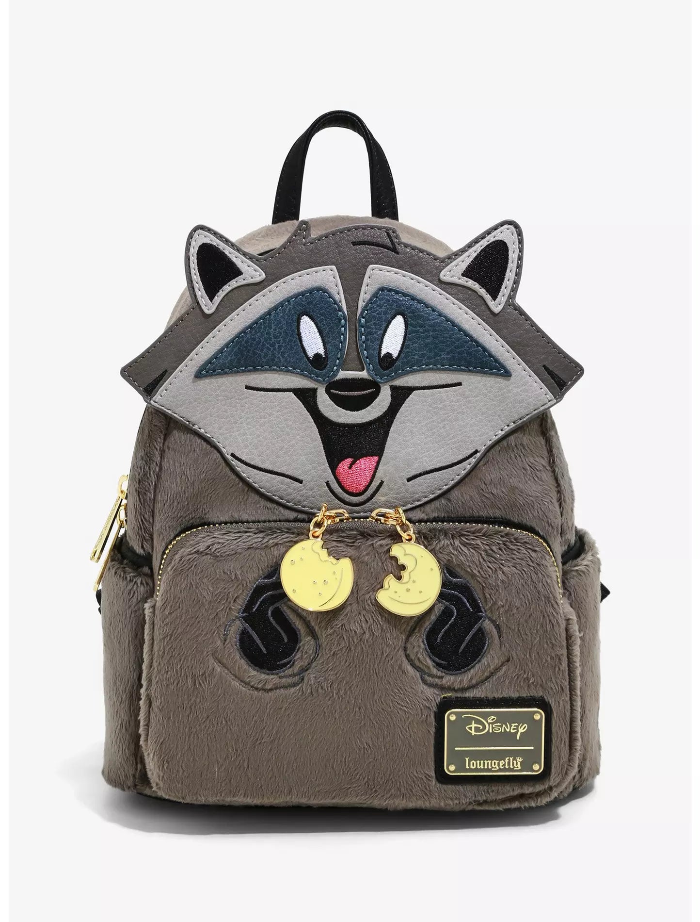 Loungefly Disney Pocahontas Meeko Fuzzy Mini Backpack