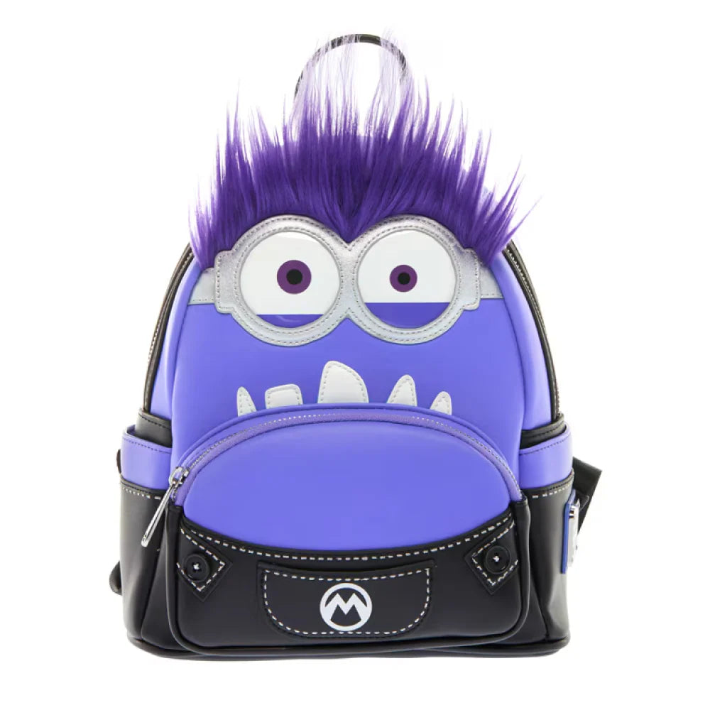 Loungefly Purple Minion Mini Backpack - Universal Studios Exclusive