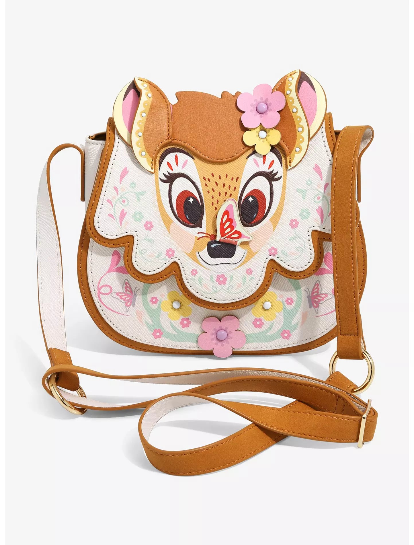 Danielle Nicole Disney Bambi Floral Crossbody