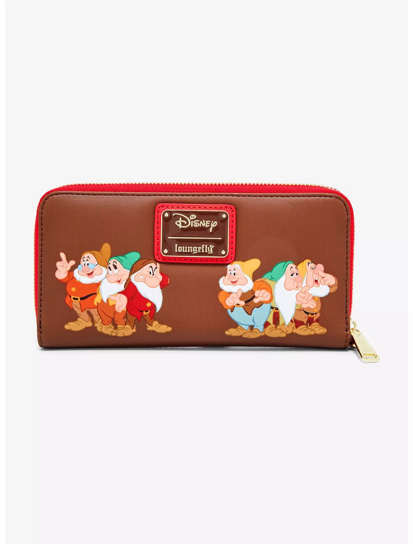 Loungefly Disney Snow White and the Seven Dwarfs Lenticular Portrait Zip Wallet