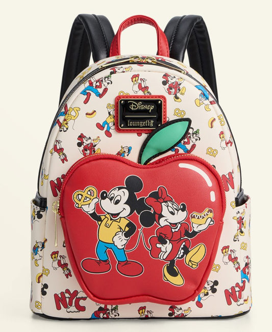 Loungefly MACY'S PARADE Mickey Mouse & Minnie Mouse Mini Backpack