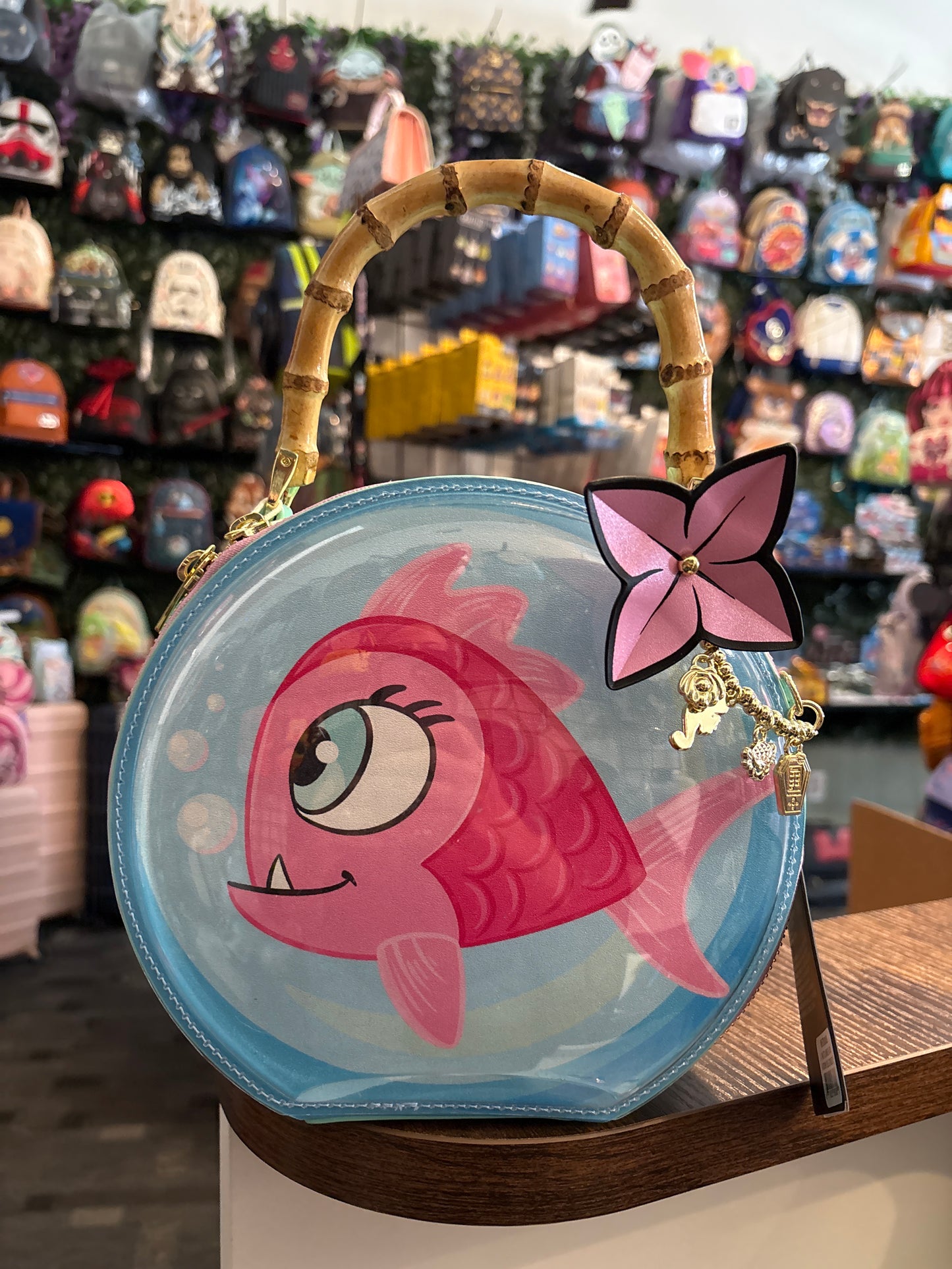 Loungefly Monster High Lagoona Blue Neptuna Crossbody Bag