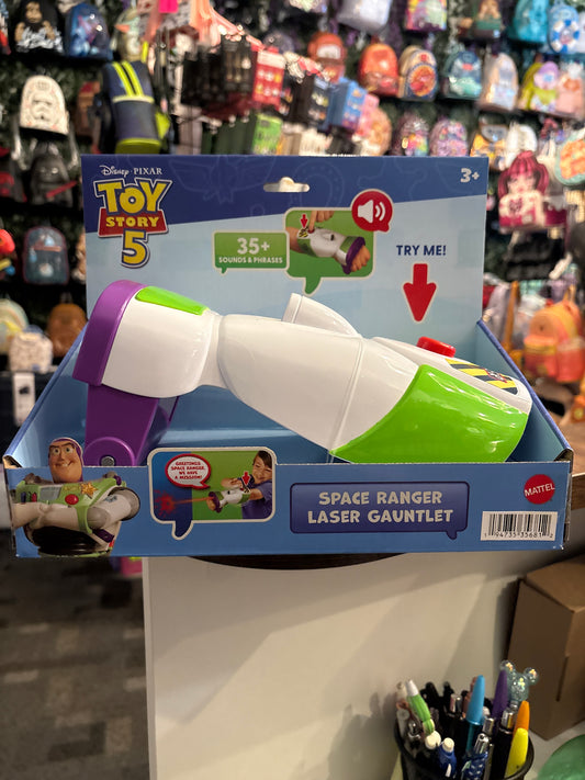 Toy Story 5 Buzz Lightyear laser gauntlet