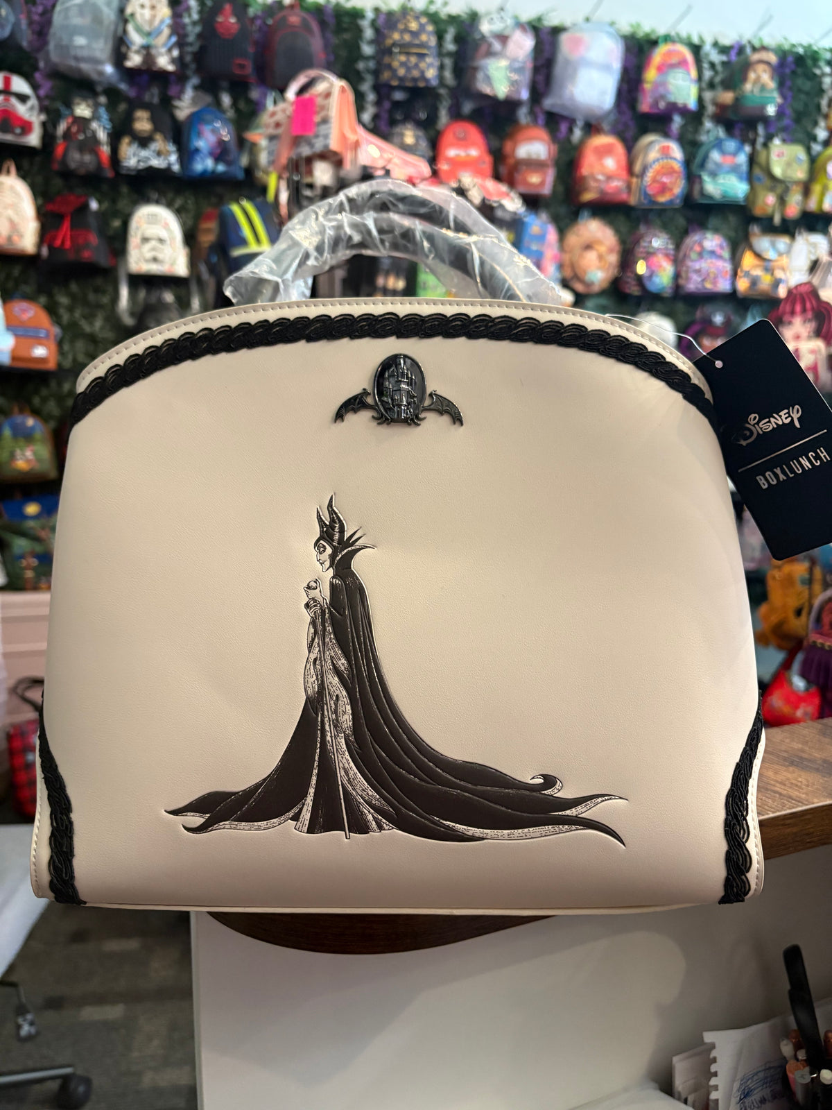 Box Lunch Disney Villains Black and Cream Maleficent