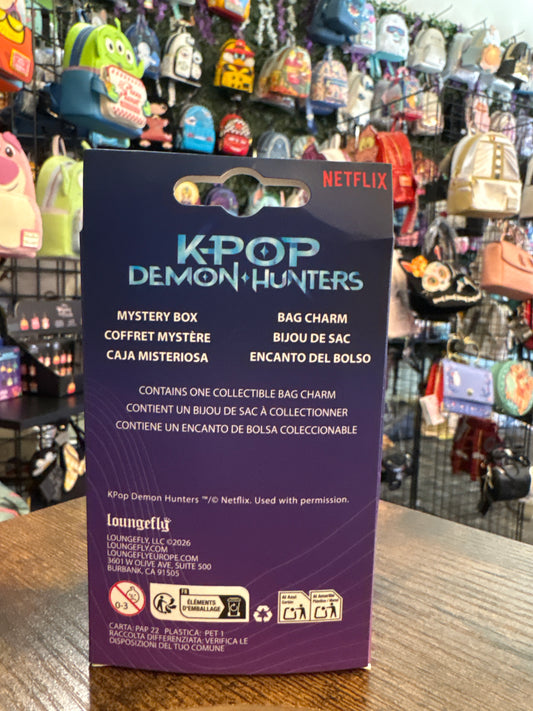 Loungefly K-Pop Demon Mystery Box Bag Charm