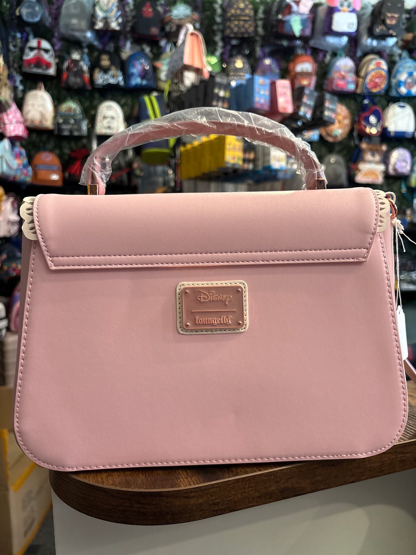 Loungefly Disney Princess Stained Glass Crossbody Bag