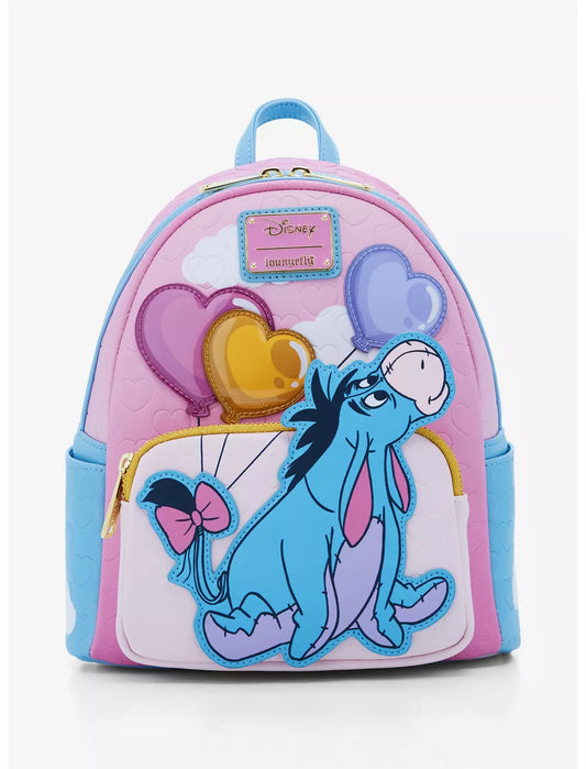 Loungefly Disney Winnie The Pooh Eeyore Balloons Mini Backpack