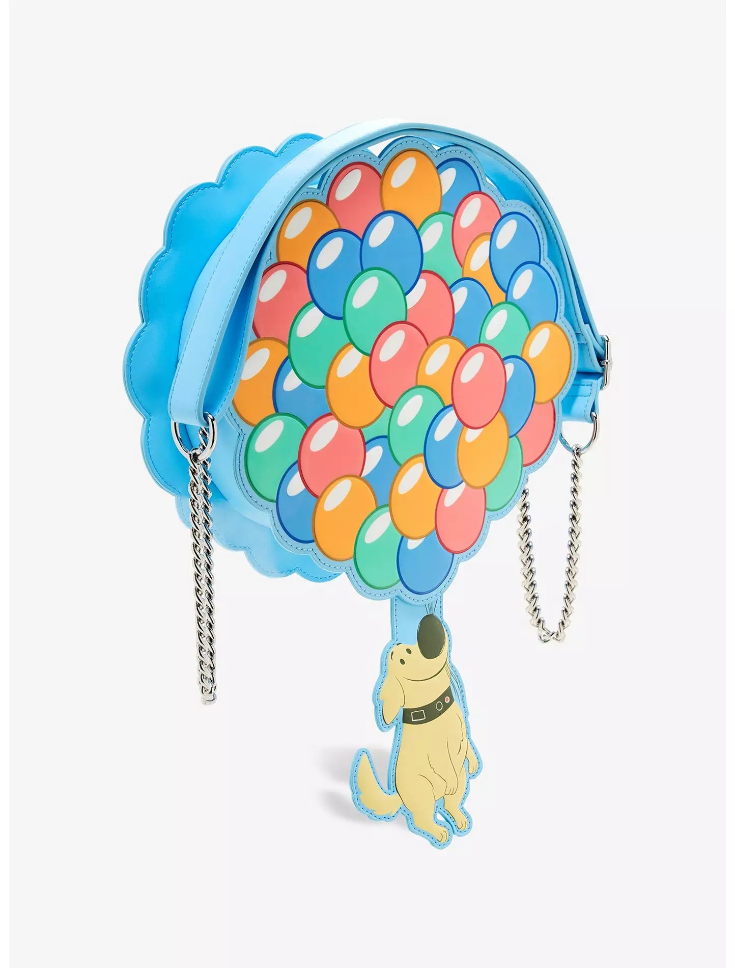 Loungefly Disney Pixar Up Dug Balloons Crossbody Bag