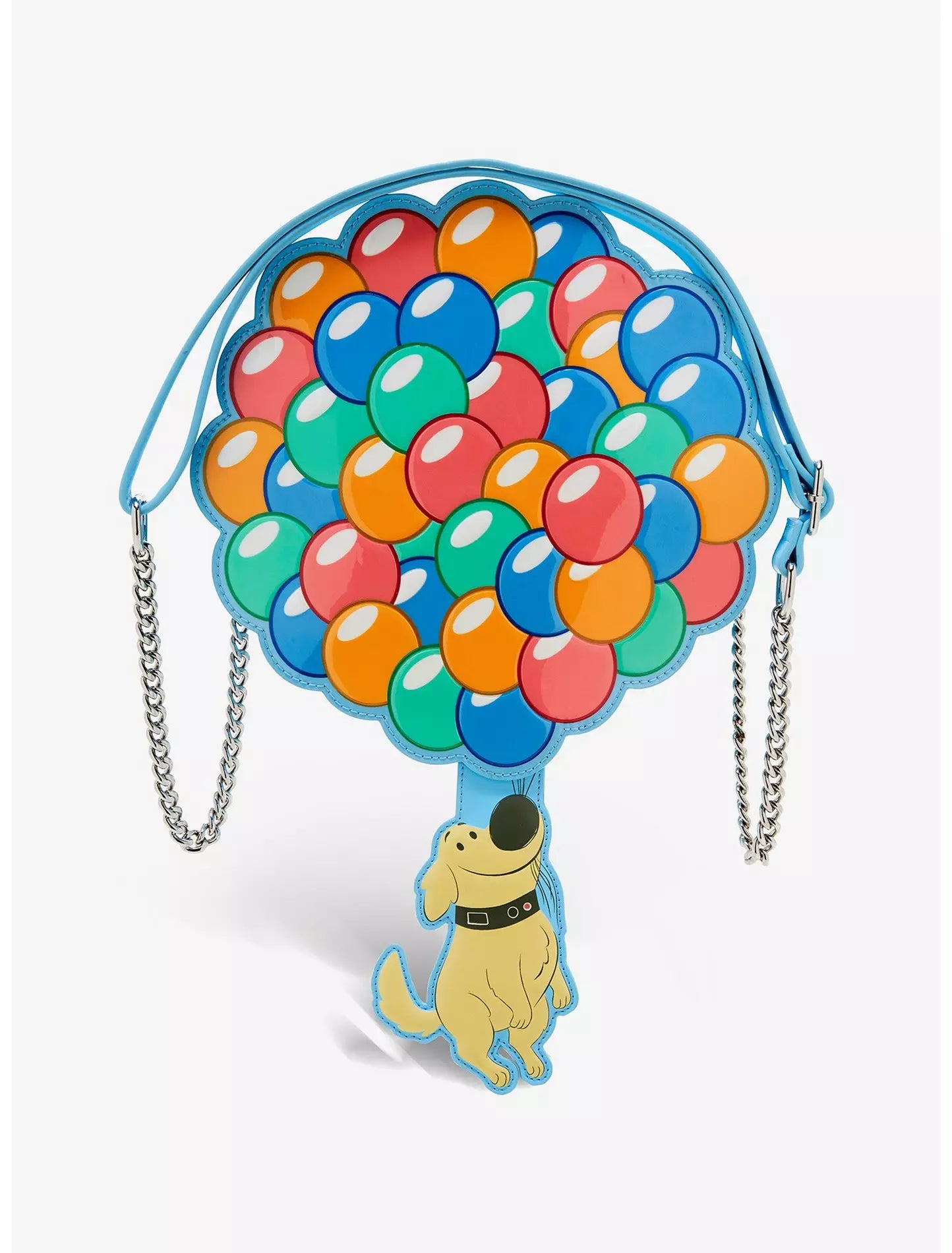 Loungefly Disney Pixar Up Dug Balloons Crossbody Bag
