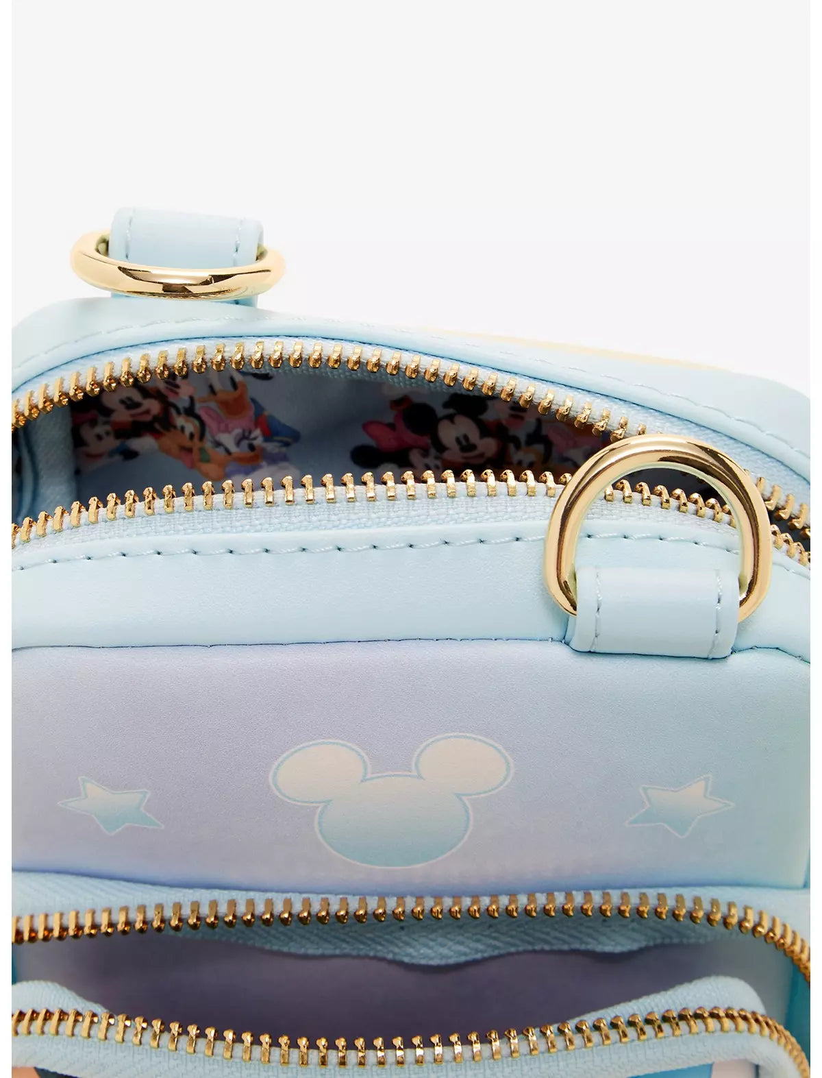 Loungefly Disney Mickey and Friends Crossbody Bag with Coin Purse