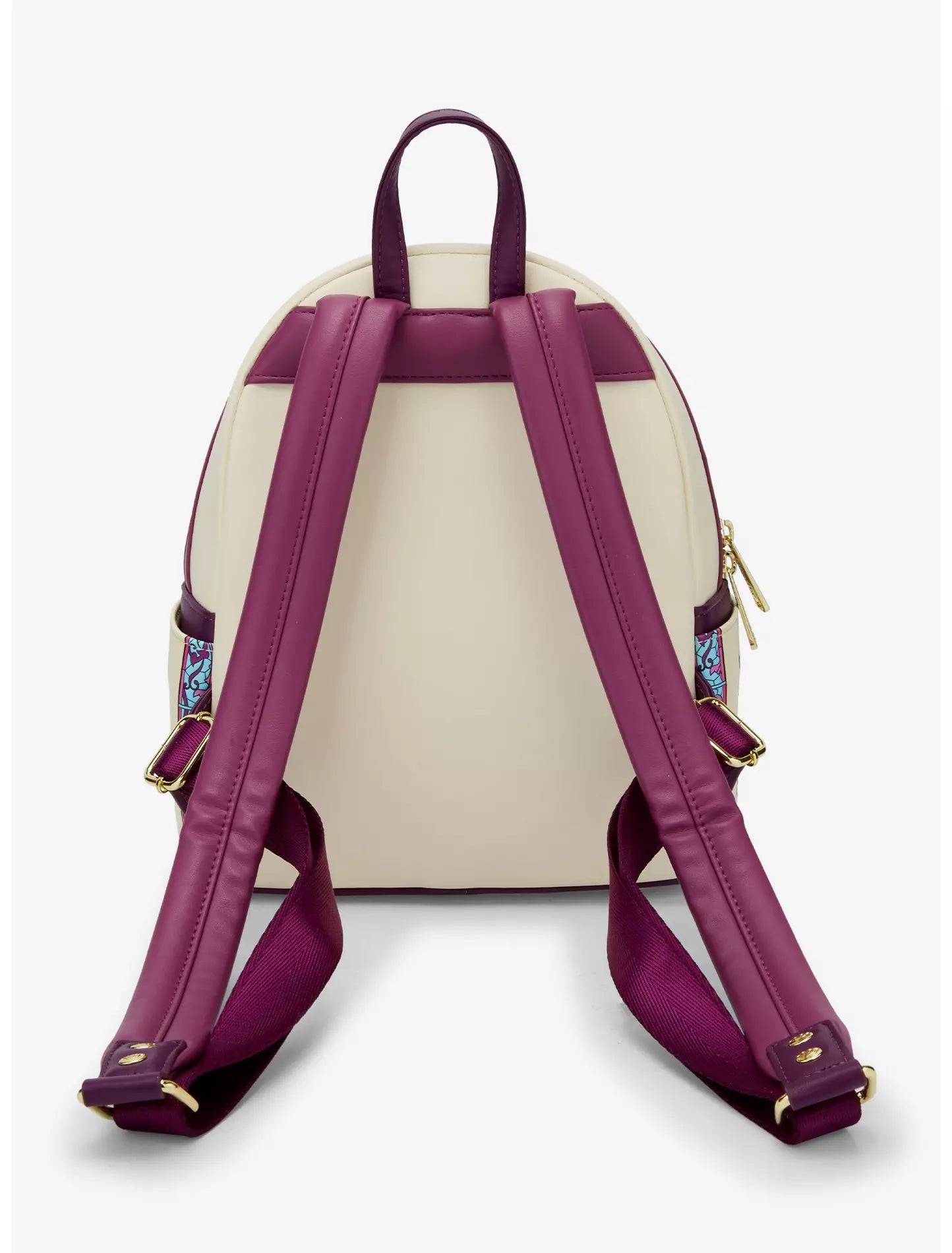 Loungefly Disney Beauty and the Beast Belle Stained Glass Mini Backpack