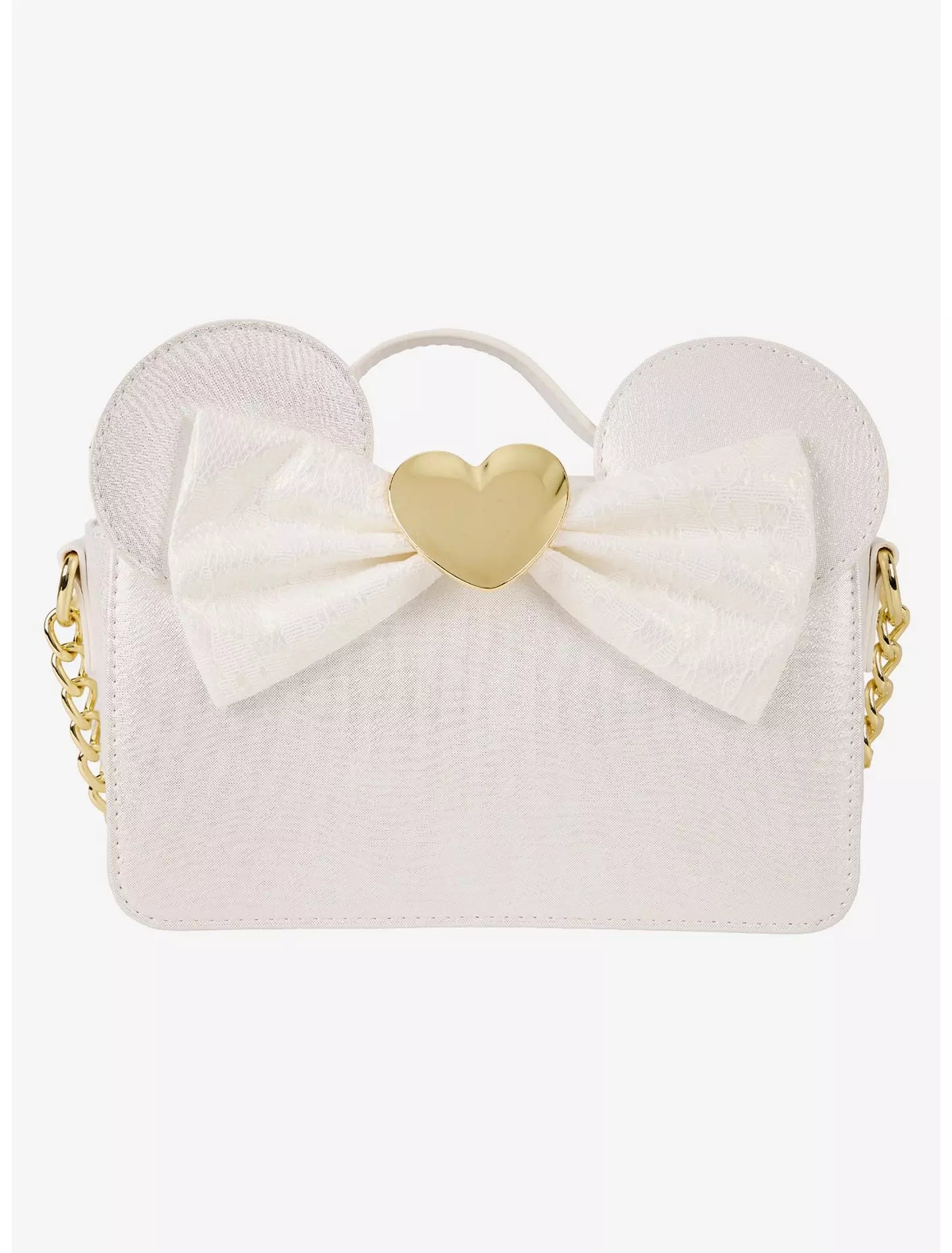 Loungefly Disney Minnie Mouse Ears Lace Wedding Crossbody