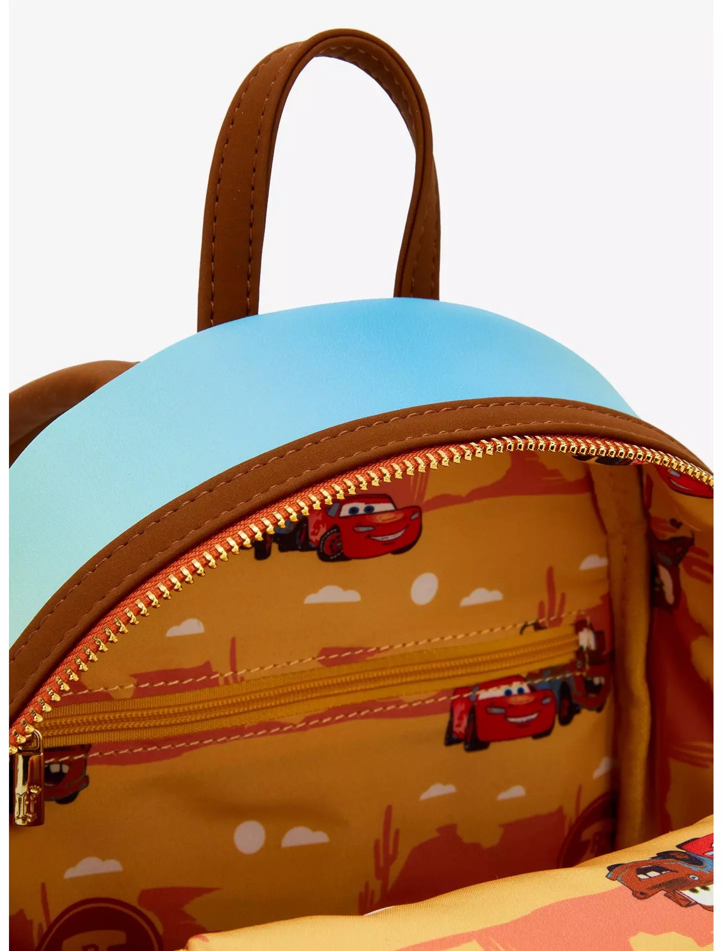 Loungefly Cars Desert Lightning McQueen and Mater Mini Backpack