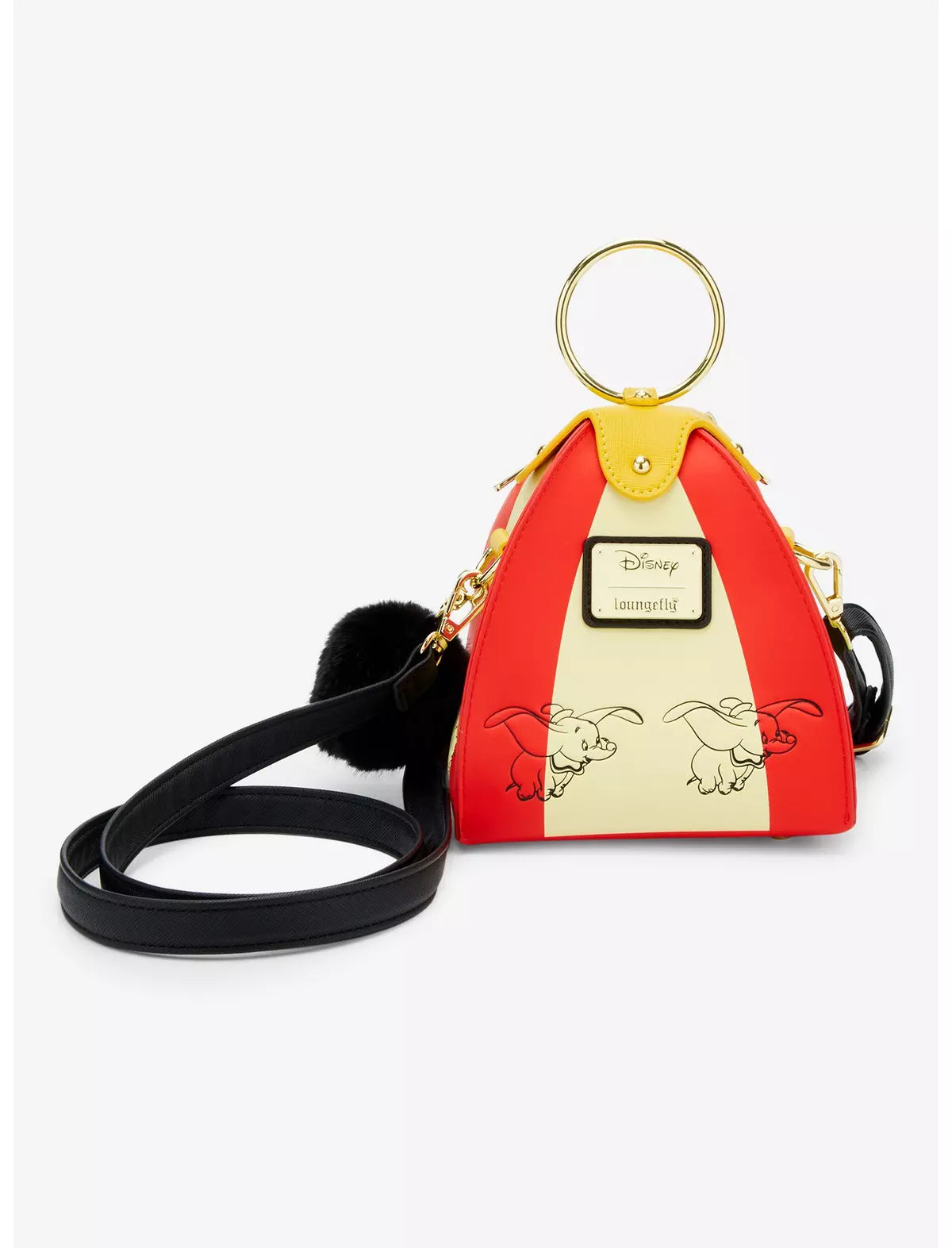 Loungefly Disney Dumbo Circus Tent Figural Crossbody Bag
