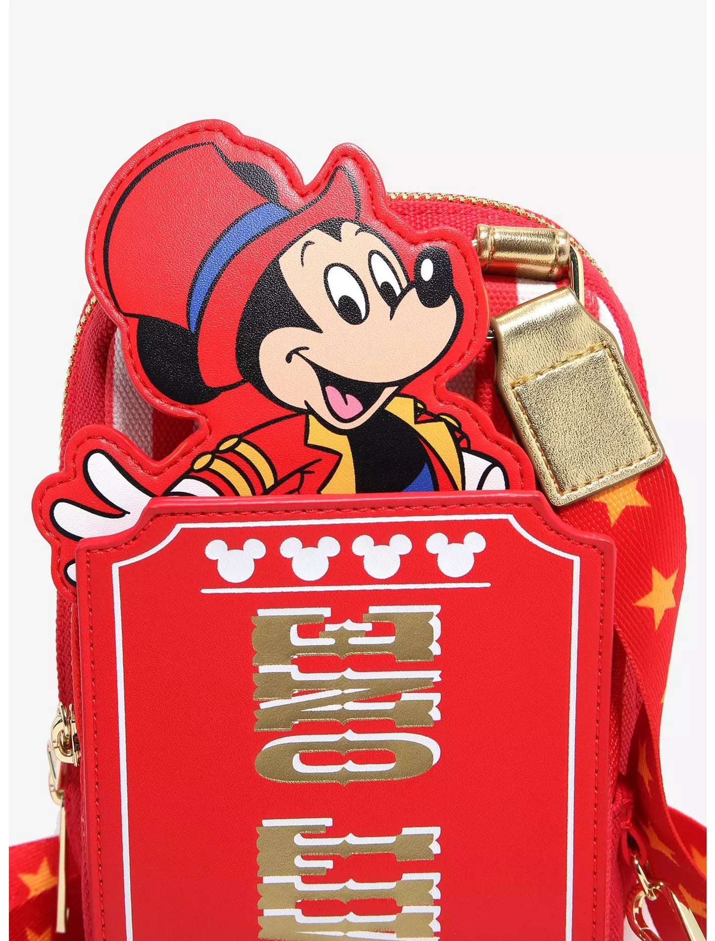 Loungefly Disney Mickey Mouse Circus Ticket Belt Bag