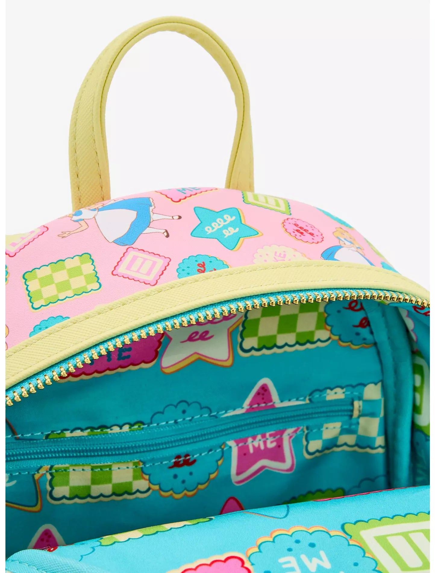 Loungefly Alice in Wonderland Cookies Mini Backpack