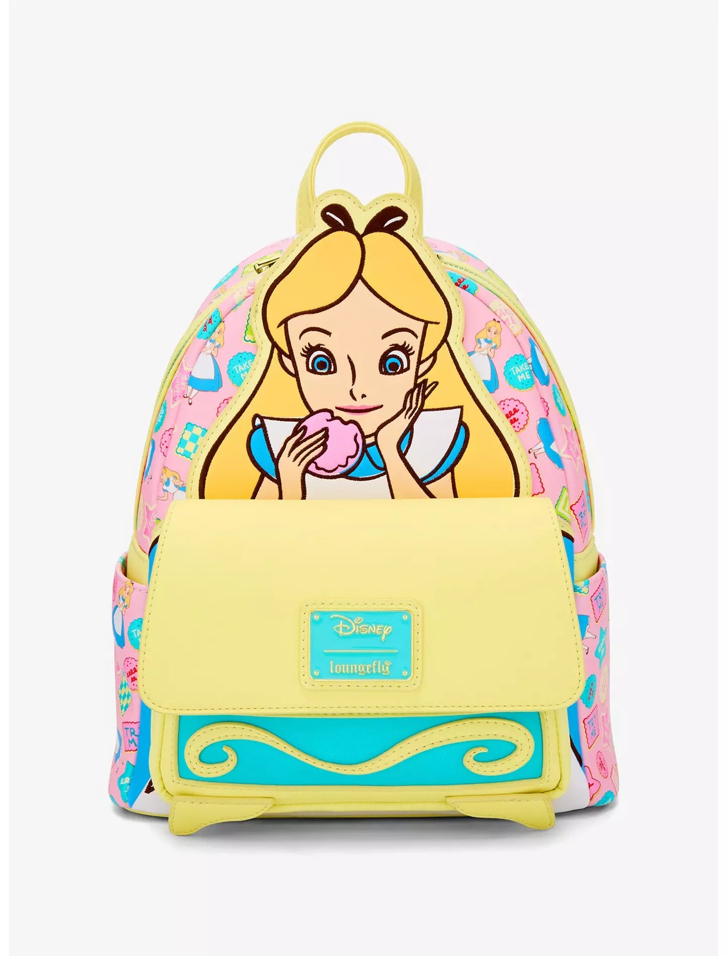 Loungefly Alice in Wonderland Cookies Mini Backpack