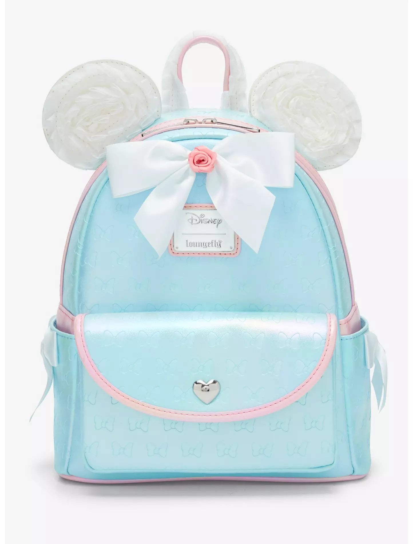 Loungefly Disney Minnie Mouse Ruffle Ears Mini Backpack