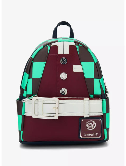 Loungefly Demon Slayer Tanjiro Kamado Outfit Mini Backpack