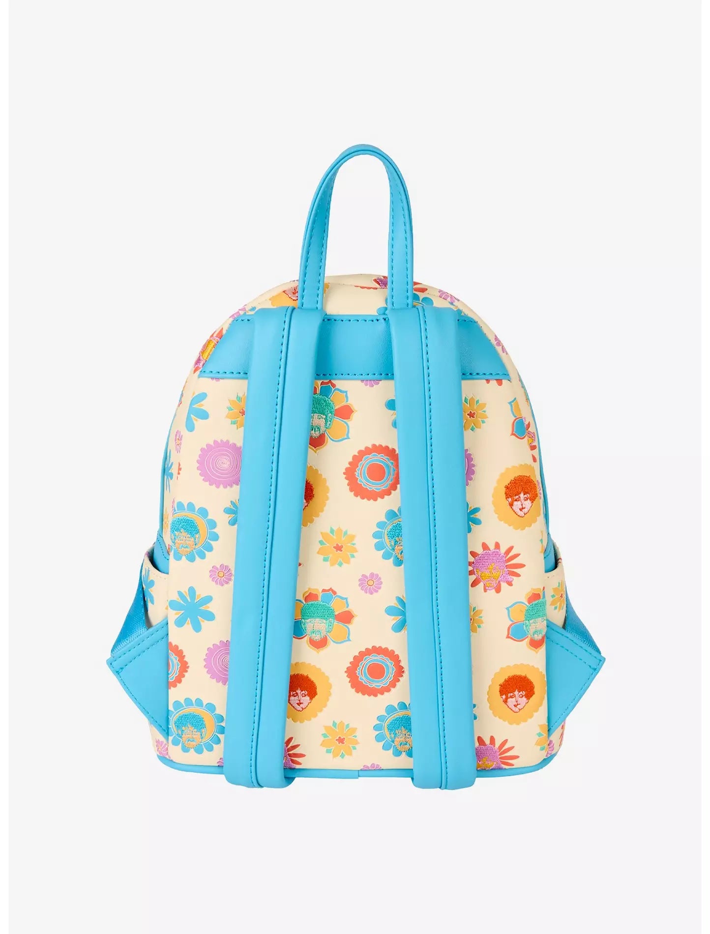 Loungefly The Beatles All You Need Is Love Floral Mini Backpack