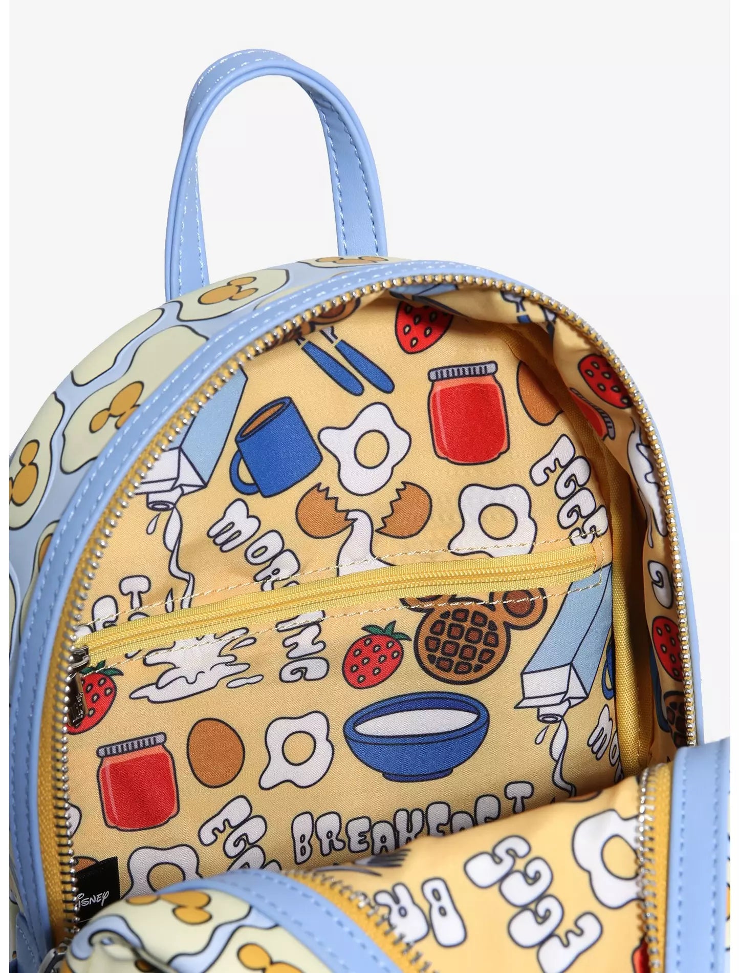 Loungefly Mickey Mouse Breakfast Waffle Scented Mini Backpack