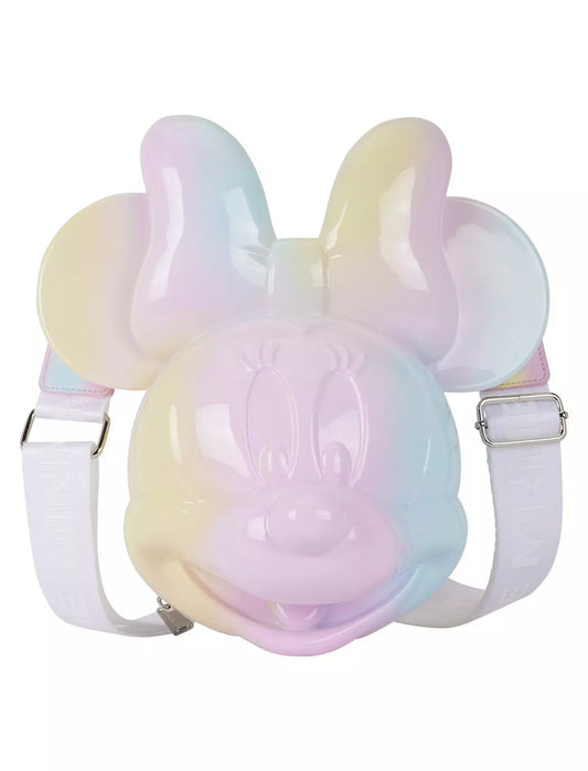 Minnie Mouse Tie Dye 3D Molded Crossbody Bag