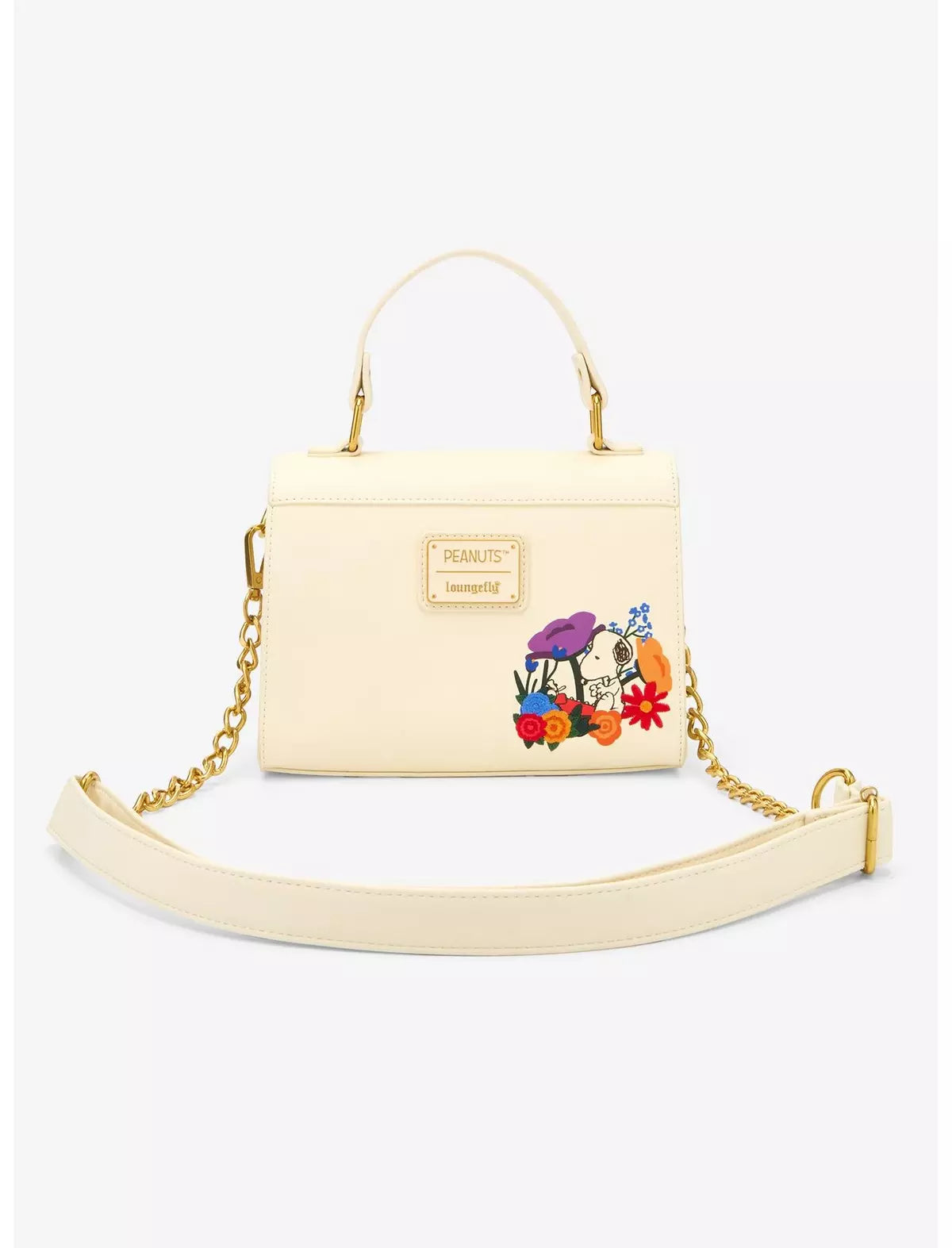 Loungefly Peanuts Floral Snoopy Crossbody