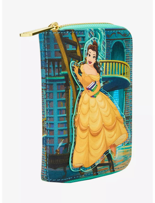Loungefly Disney Beauty and the Beast Belle Library Small Wallet