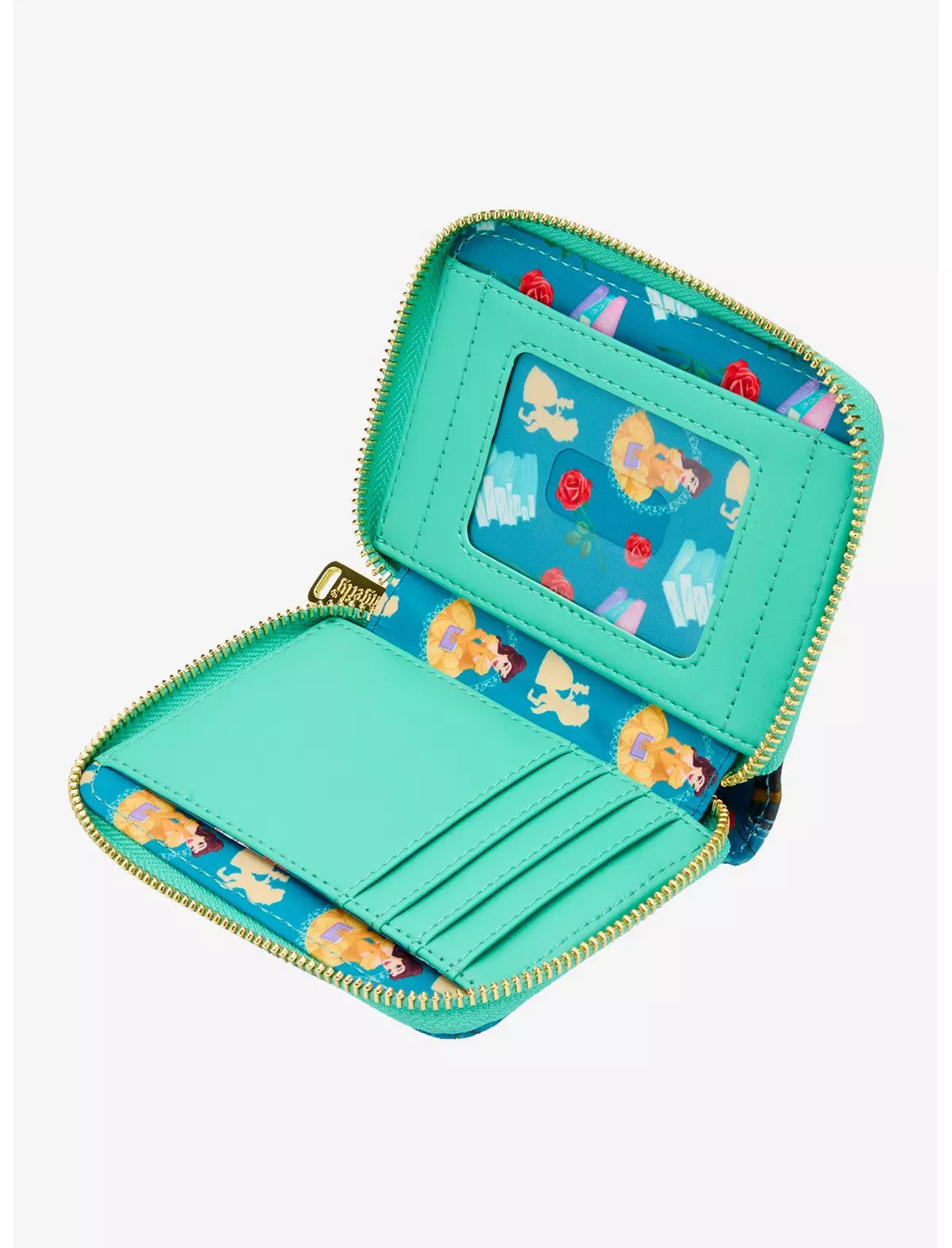Loungefly Disney Beauty and the Beast Belle Library Small Wallet