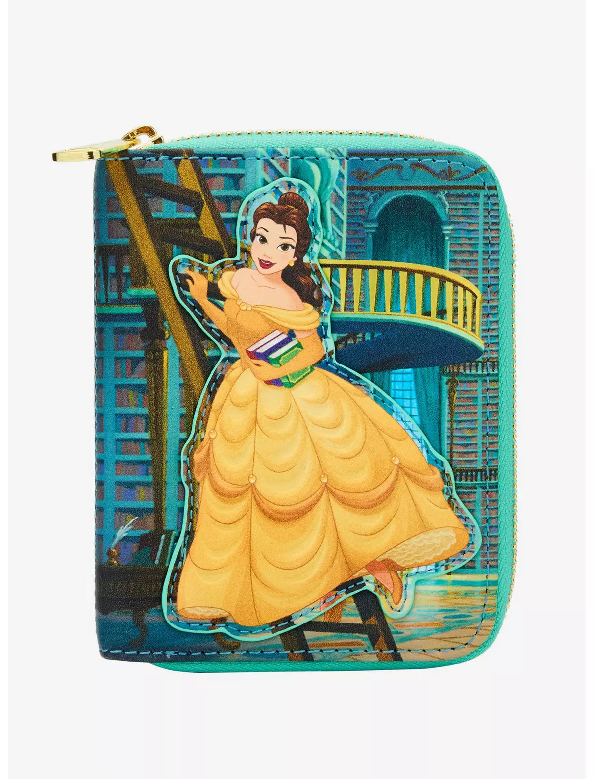 Loungefly Disney Beauty and the Beast Belle Library Small Wallet