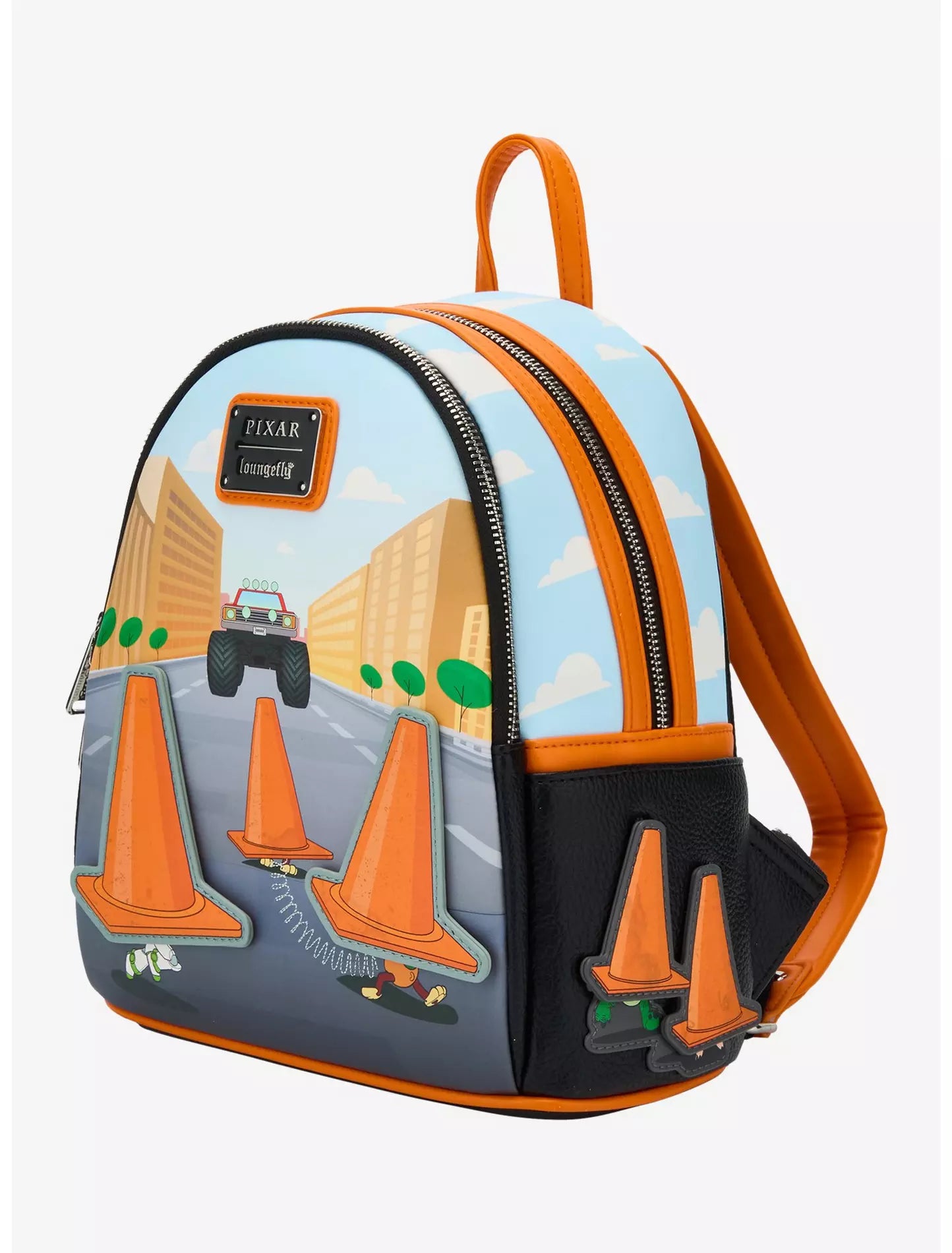Loungefly Disney Pixar Toy Story 2 Walking Cones Mini Backpack