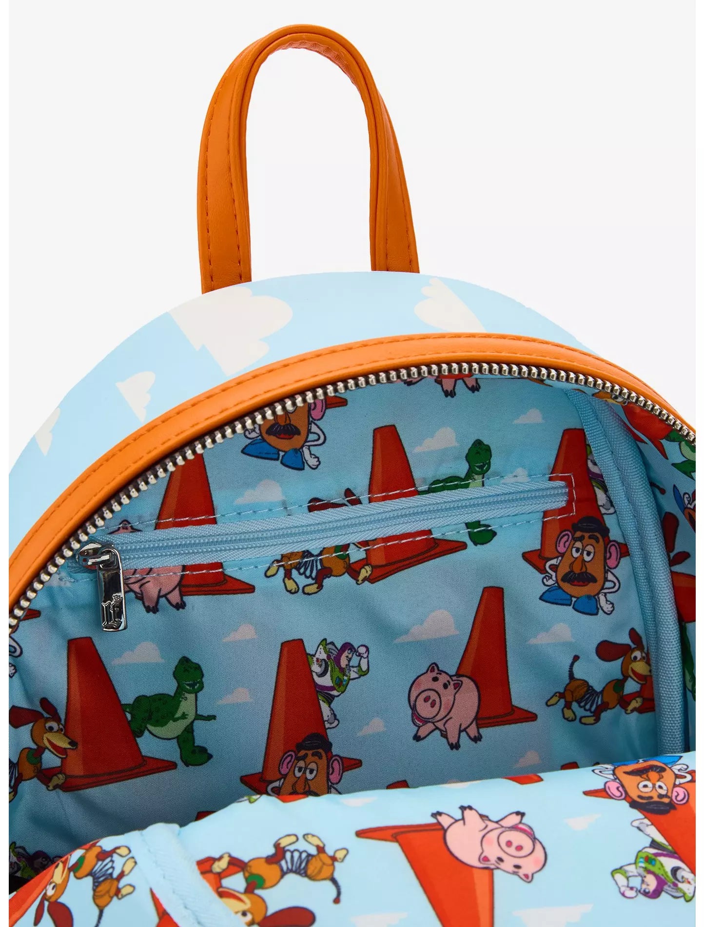 Loungefly Disney Pixar Toy Story 2 Walking Cones Mini Backpack