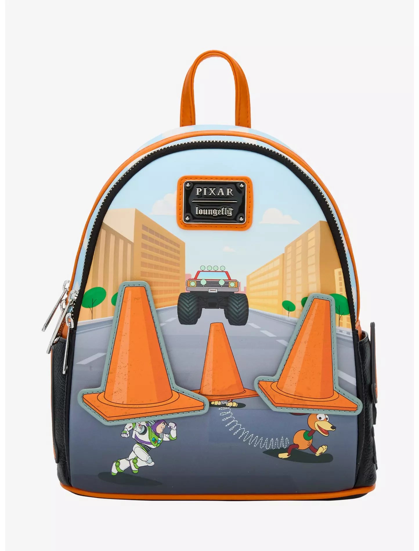 Loungefly Disney Pixar Toy Story 2 Walking Cones Mini Backpack
