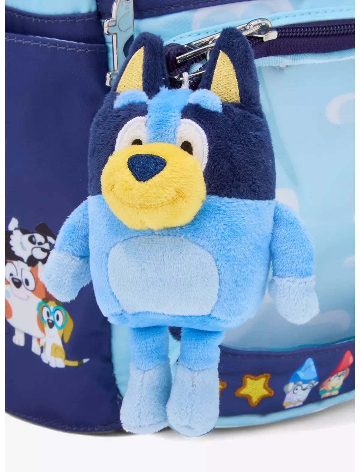 Bluey Scenic Backpack With Bluey Plush